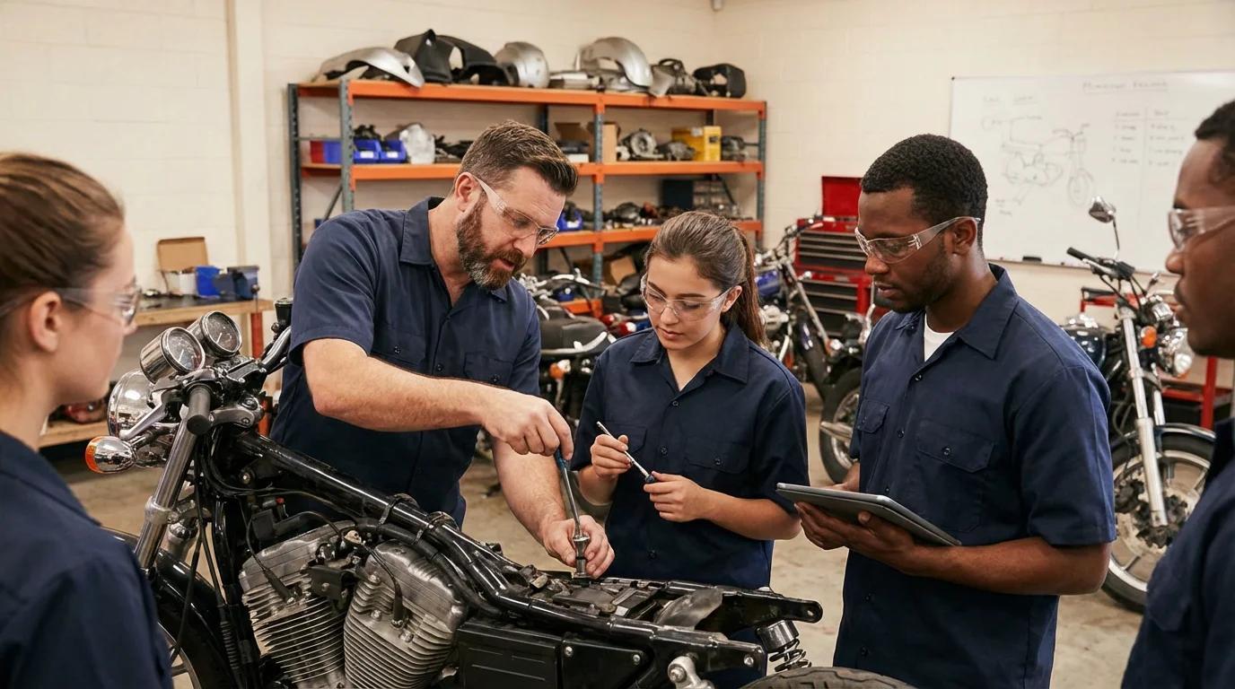 Curso de Mecânica de Motos
